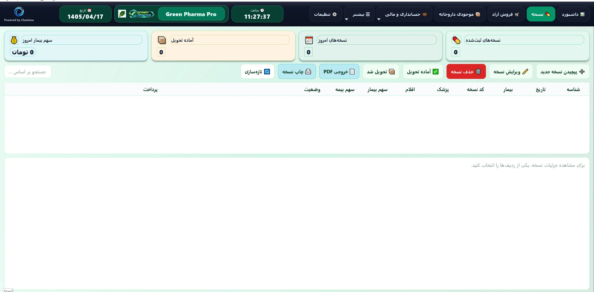 نسخهها و وضعیت نسخه